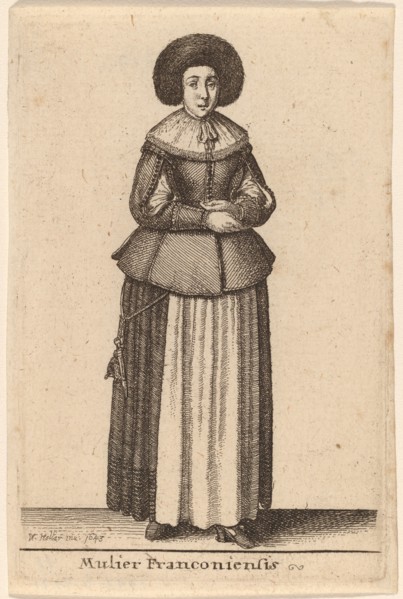 Mulier Franconiensis, 1643.