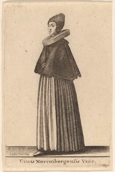 Ciuis Norimbergensis Vxor, 1643.