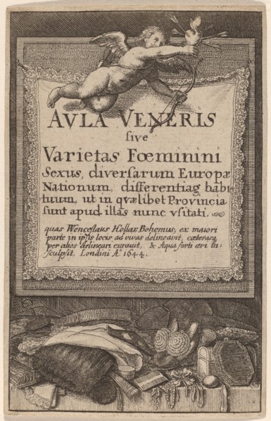 Aula Veneris: Title Page, 1644.