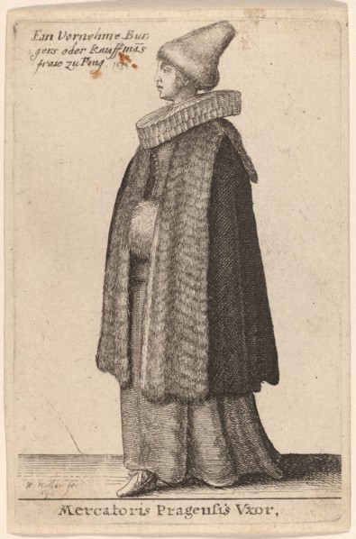 Mercatoris Pragensis Vxor, 1642.
