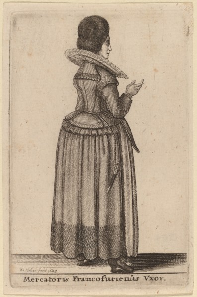 Mercatoris Francofurtensis Vxor, 17th century.