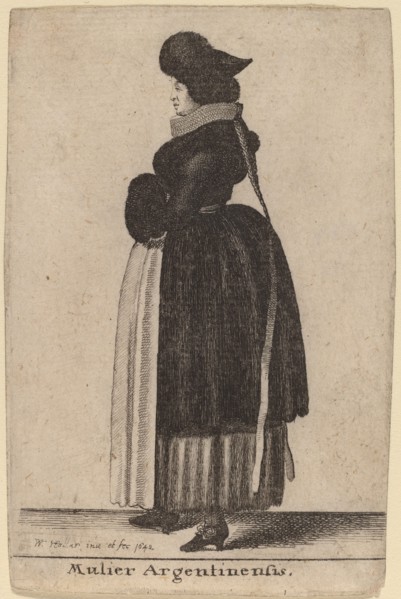 Mulier Argentinensis, 1642.