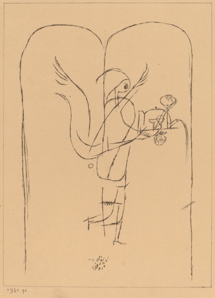 A Genius Serves a Small Breakfast (Ein Genius serviert ein kleines Frühstück), 1920.