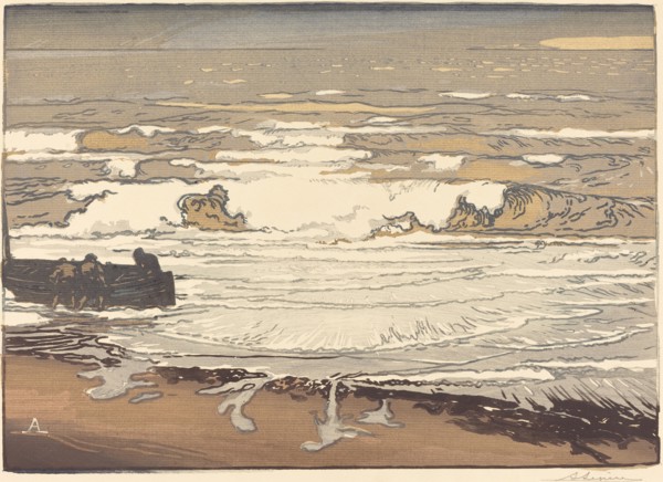 Unfurled Waves, Flood of September, 1901 (Les Vagues deferlent), 1901.