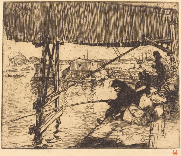 Under the Bridge of Bercy (Sous le pont de Bercy), 1894.