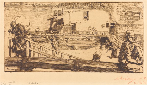 The Wash-house (Le lavoir), 1891.