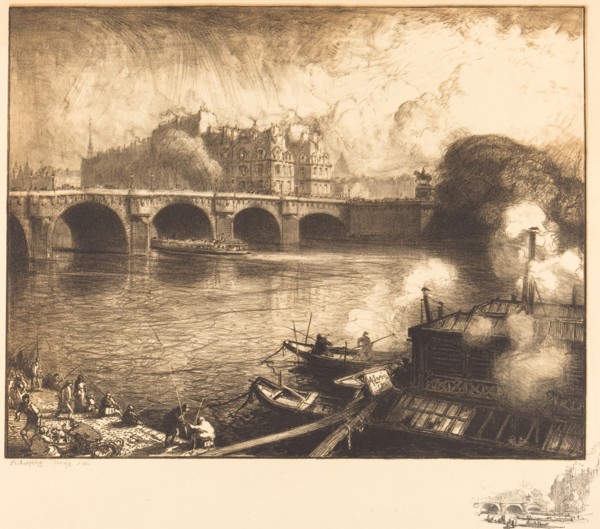 Le Pont Neuf, 1913.