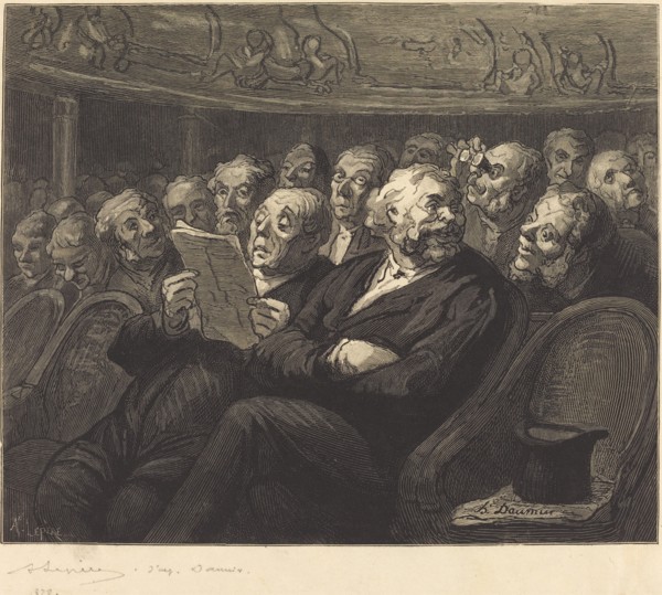 Les Fauteuils d'orchestre, 1878.