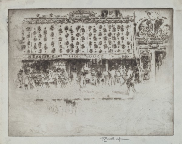 Brasserie, Au Lion Rouge, 1893.