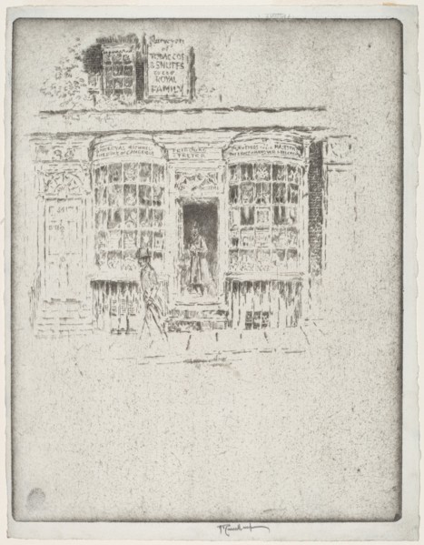 The Tobacco Shop, 1903.