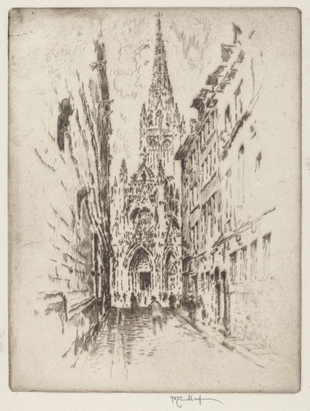 San Maclou, Rouen, 1907.