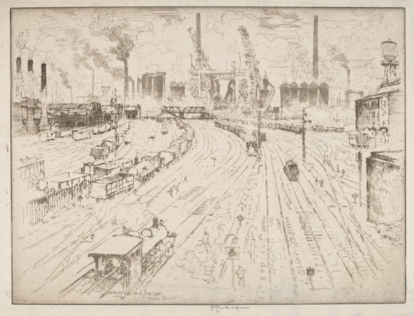 Tracks, Oberhausen, 1910.