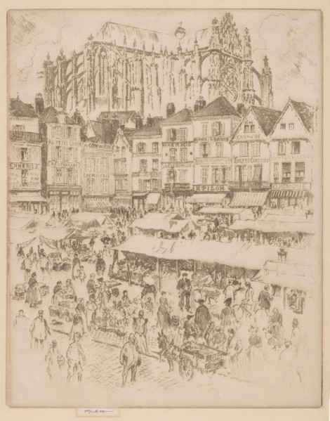 La Place, Beauvais, 1907.