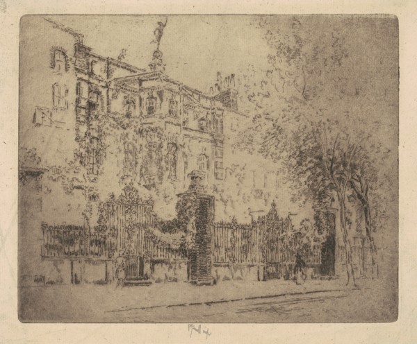 Rossetti's House, 1906.