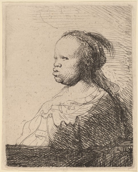 The White Negress, c. 1630.