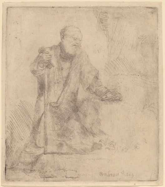 Saint Peter in Penitence, 1645.