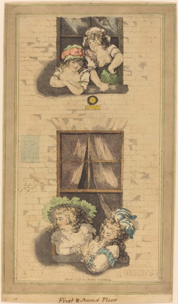 First and Second Floor, published 1791.