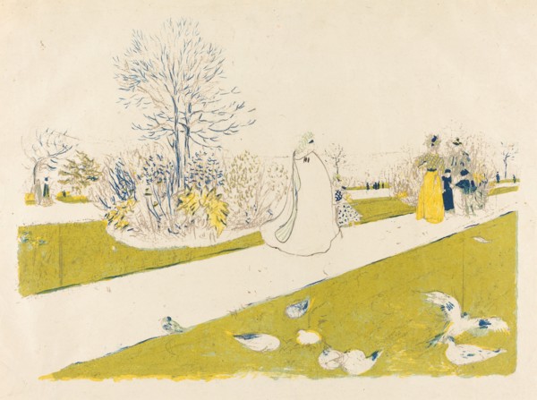 The Tuileries Garden (Le jardin des Tuileries), published 1896.