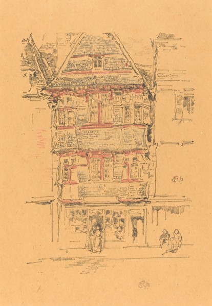 Red House, Paimpol, 1893.