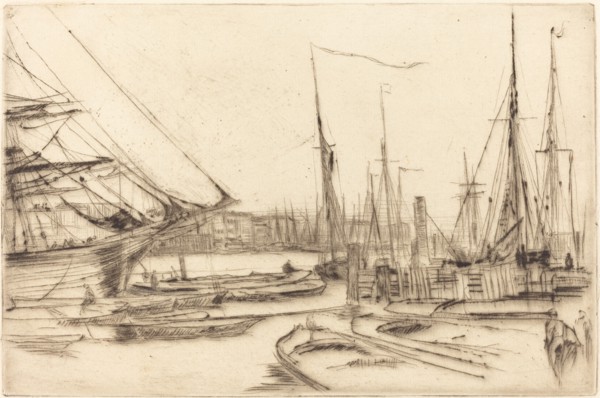 A Sketch from Billingsgate, 1878.