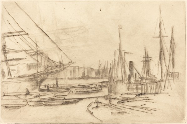 A Sketch from Billingsgate, 1878.