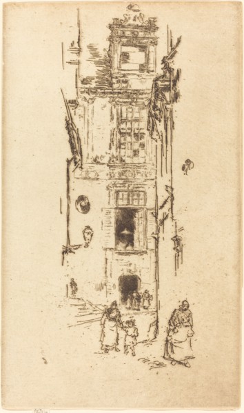 Mairie, Loches, 1888.