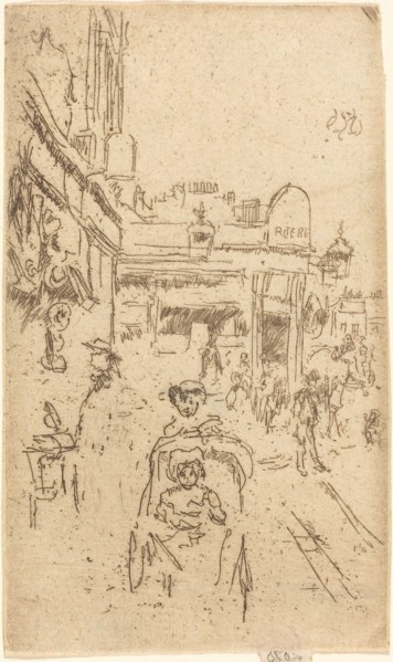 King's Road, Chelsea, c. 1886/1888.