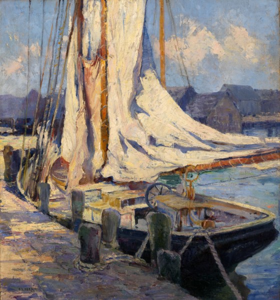 Wharf Scene, Gloucester.