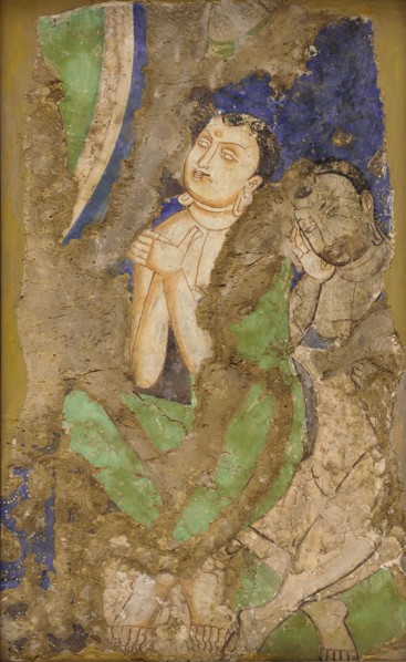 Two Monks, from Cave 224, 4th-6th century.