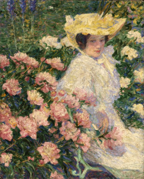 Portrait of the Artist's Wife, Helene, 1896.