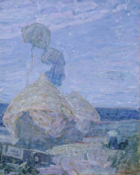 Haystacks, ca. 1930.