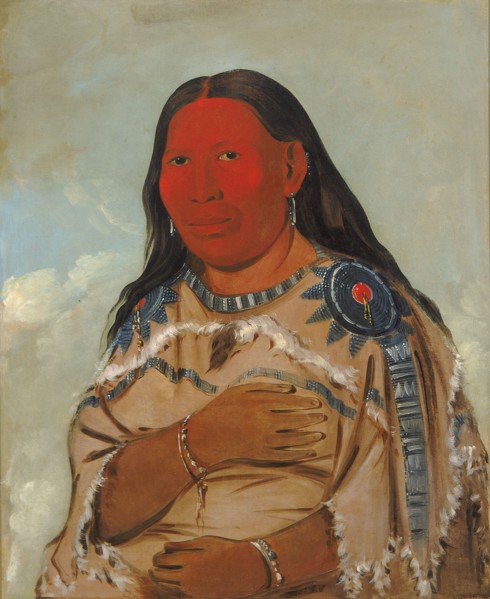 Wife of Two Crows, 1832.