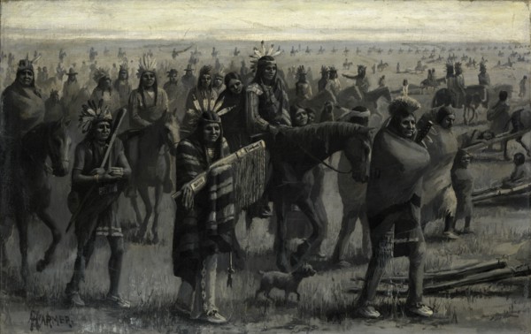 Indians Migrating.