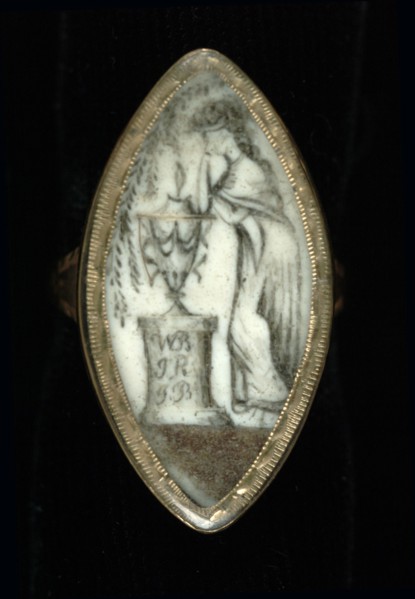 Mourning Ring for William Burnside, 1788.