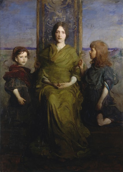 Virgin Enthroned, 1891.