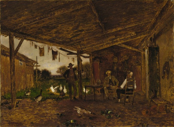 Friendly Neighbors, ca. 1909.