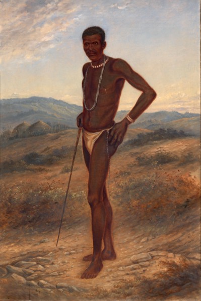 Kaffir Man, ca. 1893.