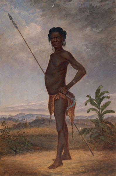 Niam-Niam Man, ca. 1893.
