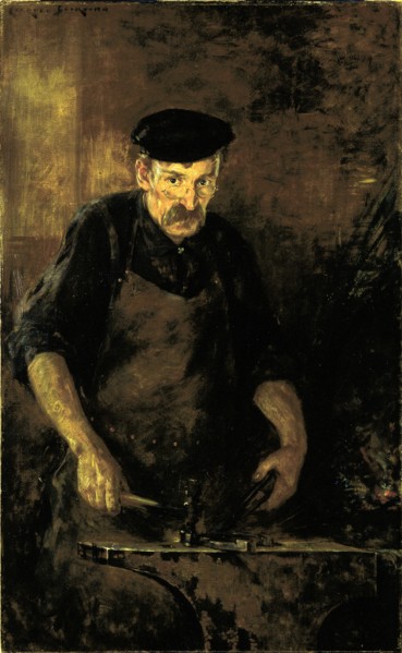 The Blacksmith, 1909.