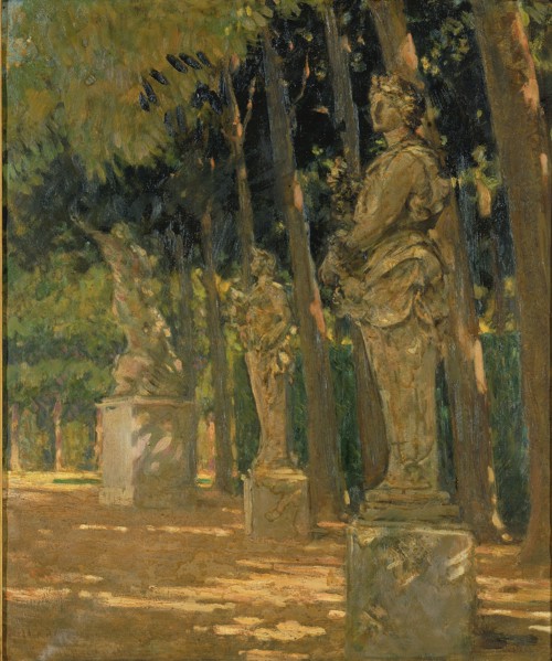 Carrefour at the End of the Tapis Vert, Versailles, 1913.