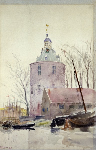 Tower at Enkhuisen, Holland, 1897.