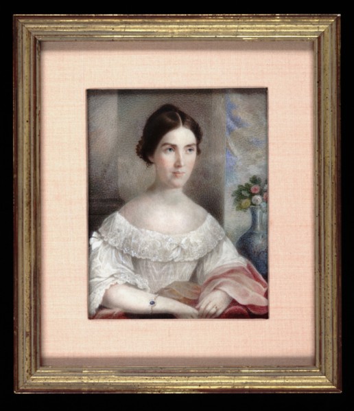 Harriet Hampton, ca. 1835.