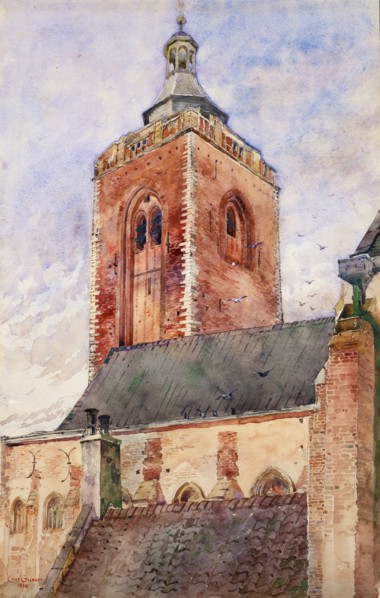 St. Martin's Church, Utrecht, Holland, 1898.
