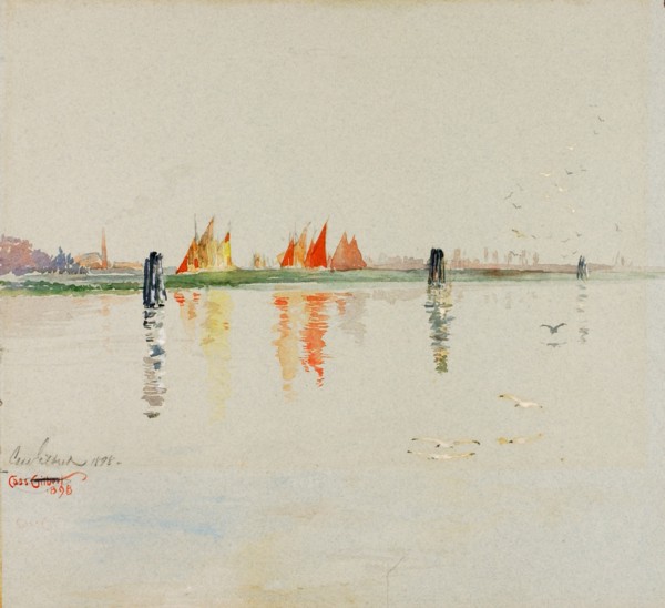 The Lagoon, Venice, 1898.