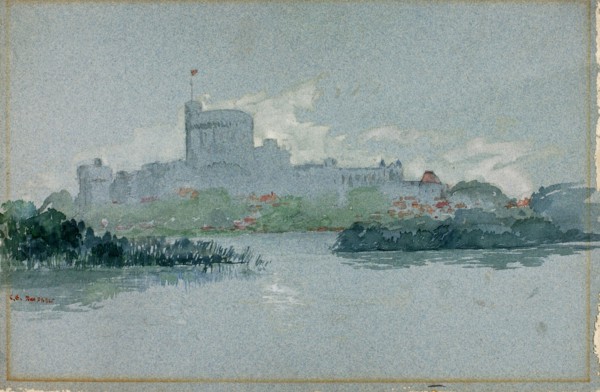 Windsor Castle, England, 1905.