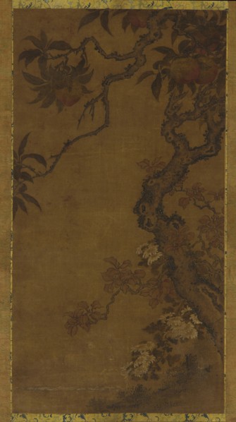 Peaches and Chrysanthemums, 1368-1644.