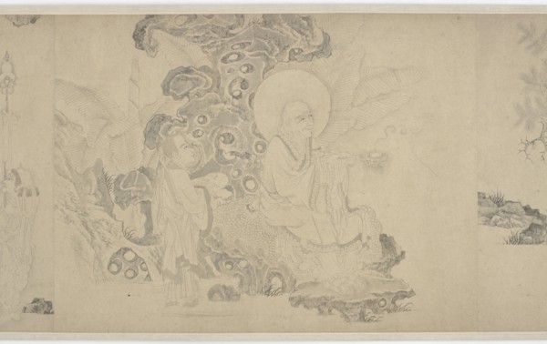 Sixteen Luohans, 16th century. Formerly attributed to Zhao Mengfu.