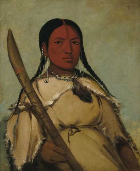 Chin-cha-pee, Fire Bug That Creeps, Wife of Pigeon's Egg Head, 1832.