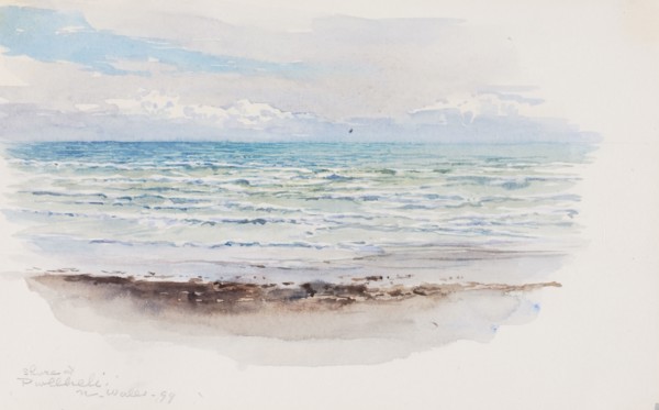Shore at Pwllheli, N. Wales, 1899.