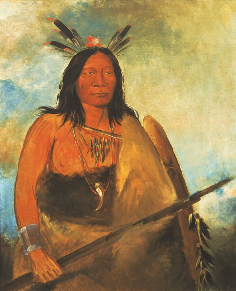 Kots-o-kó-ro-kó, Hair of the Bull's Neck, a Chief, 1834.